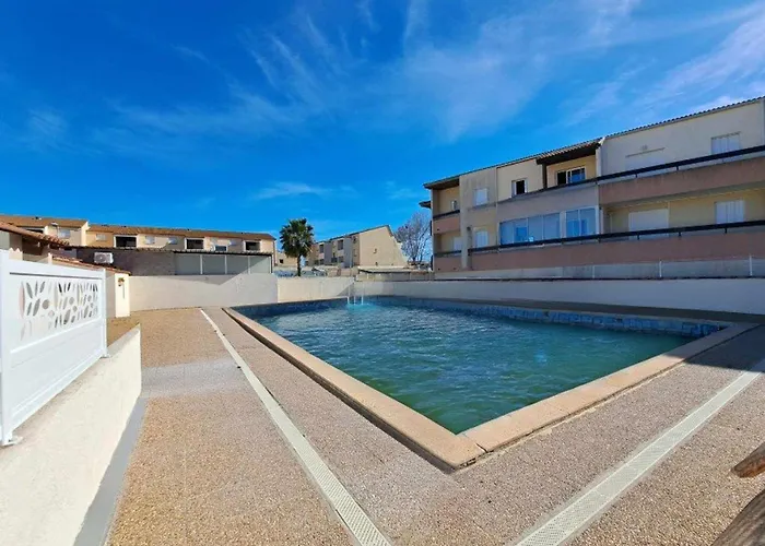 Maison 3 Pièces, 5 Couchages Avec Terrasse Et Piscine, Parking Privé, à - Fr-1-326-705 * Marseillan (Herault)